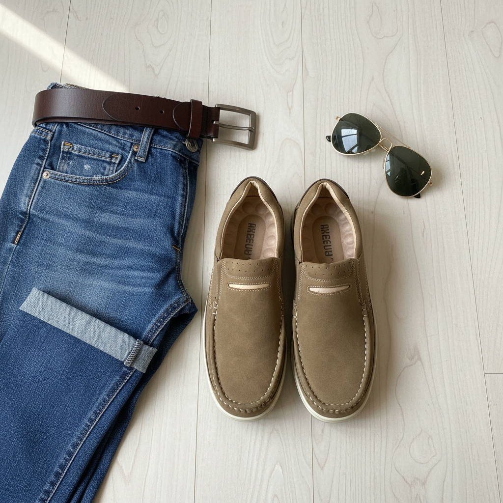Premium Handcrafted Light Brown Medicated Comfort Insole | Durable Shock Absorber Sole – Ultimate Daily Wear Comfort