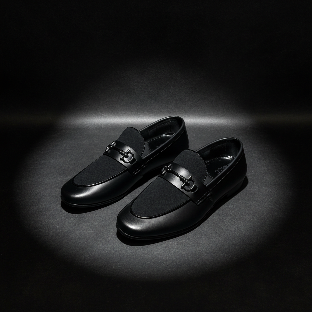 Black Suede Touch Premium Loafer
