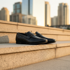 Sleek Black Formal Premium Handmade Loafer